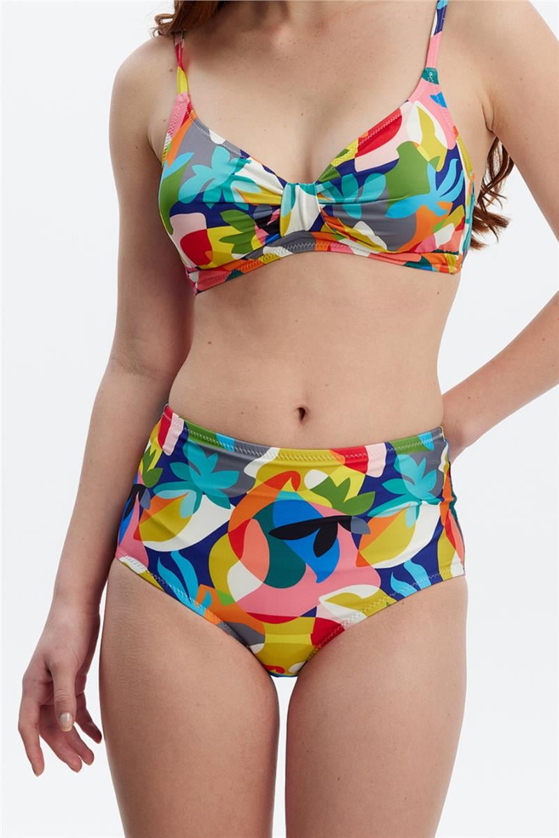 Louren 8508 Yüksek Bel Bikini Alt