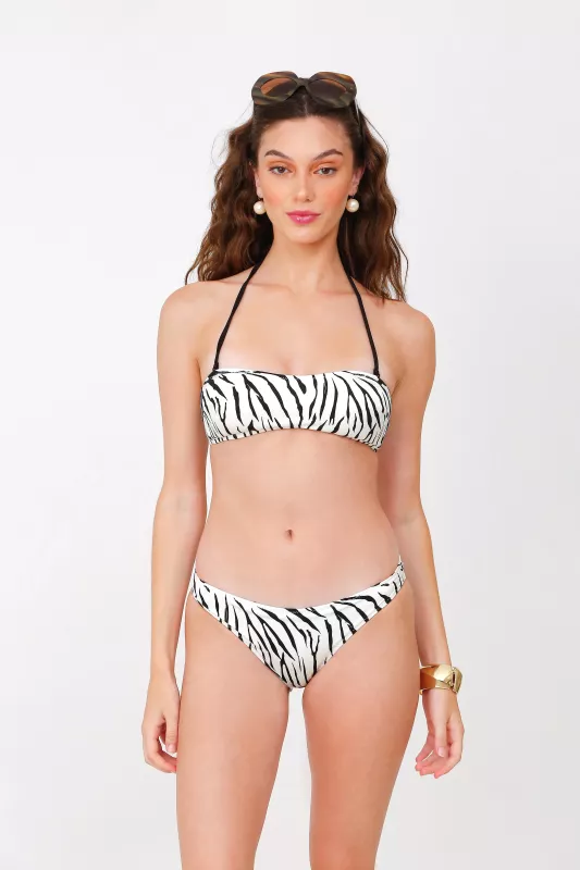 Kyo My Friend 3024 Marcy Zebra Bikini Tek Üst