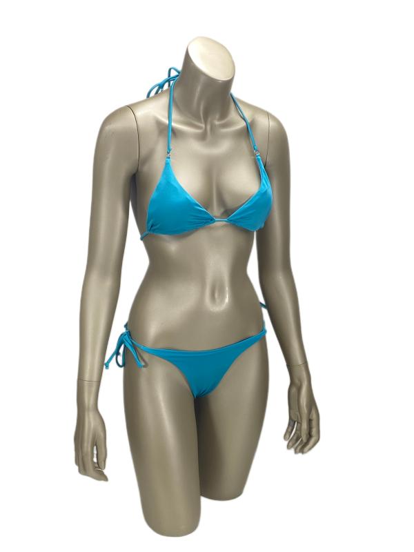 No Gossip Aqua Üçgen Bikini Üstü-Mint
