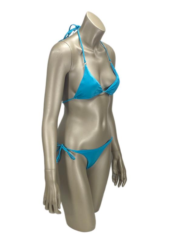 No Gossip Aqua Üçgen Bikini Üstü-Mint