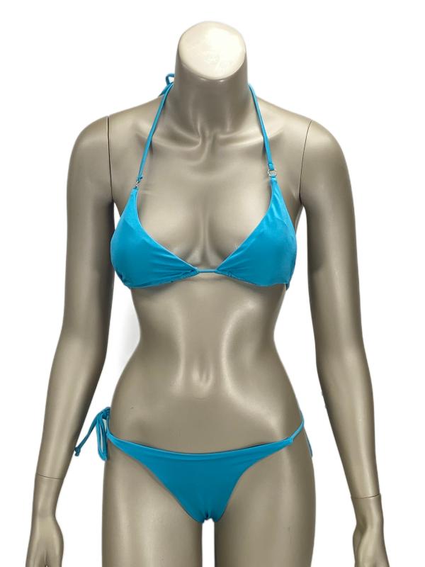 No Gossip Aqua Üçgen Bikini Üstü-Mint