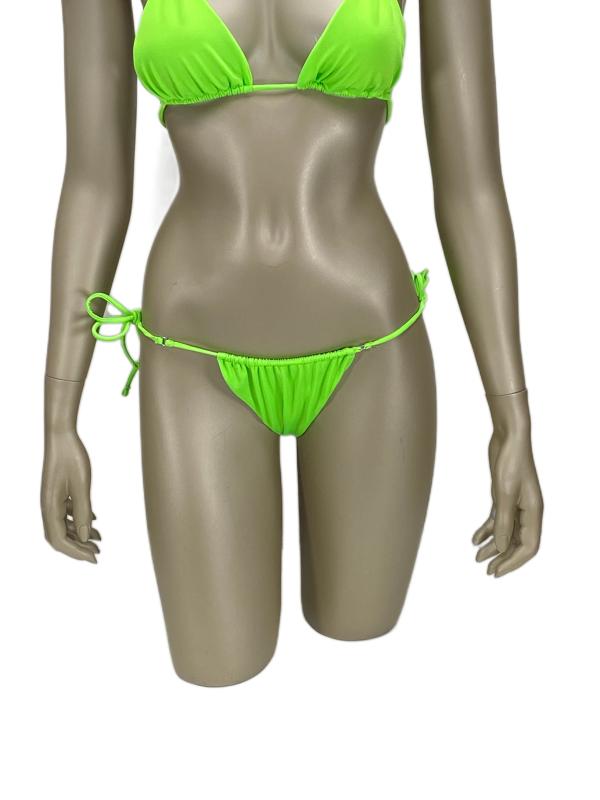 No Gossip Marine İpli Bikini Altı-Neon-yesil
