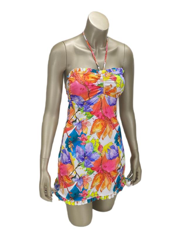 PİERRE CARDİN JERSEY SOFT STRAPLEZ ELBİSE MAYO-Garden