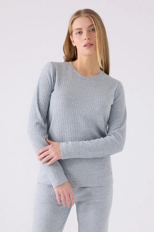 Pierre Cardin 8908 Uzun Kollu Kadın Pijama Takımı