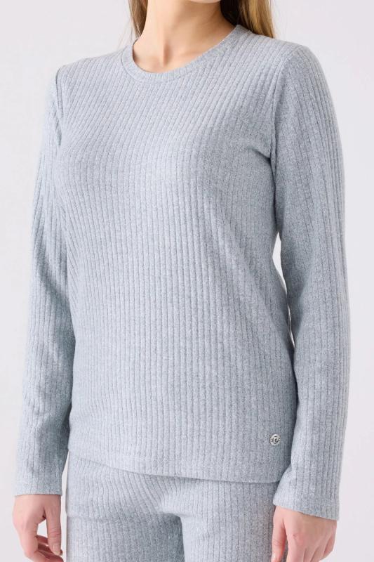 Pierre Cardin 8908 Uzun Kollu Kadın Pijama Takımı
