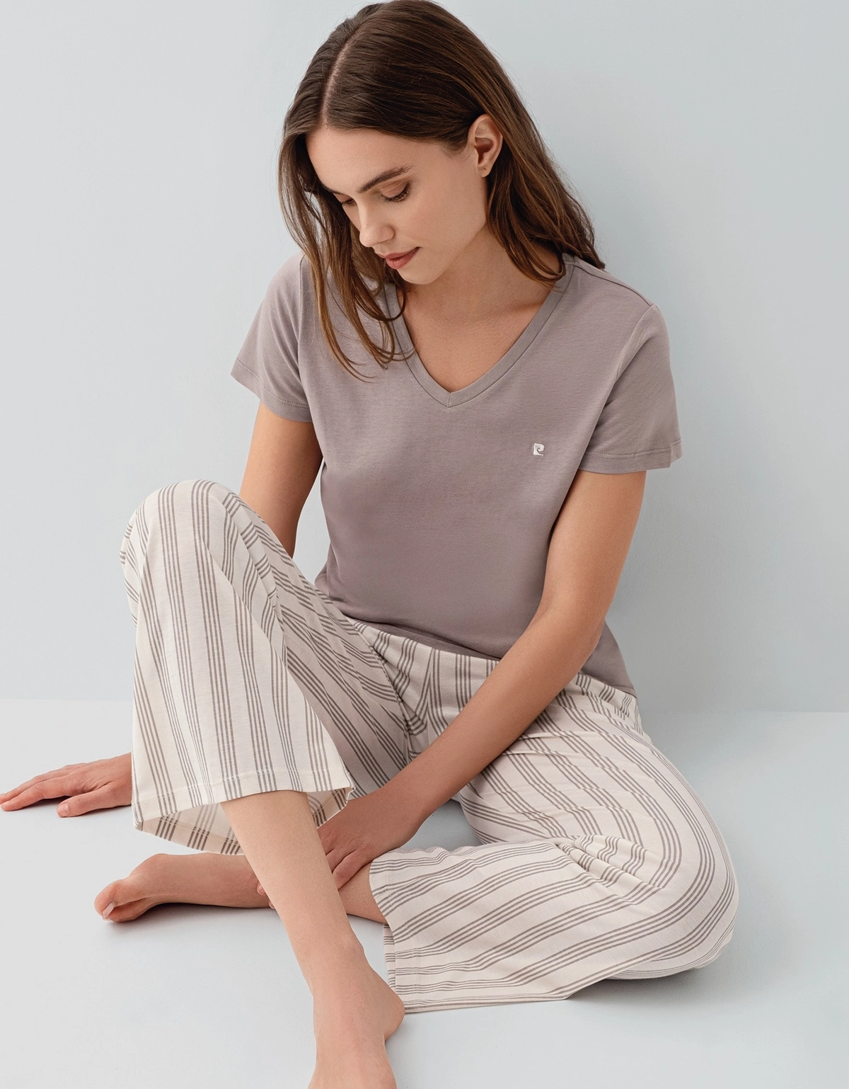 Pierre Cardin 9177 Kadın Kısa Kollu Pijama Takımı