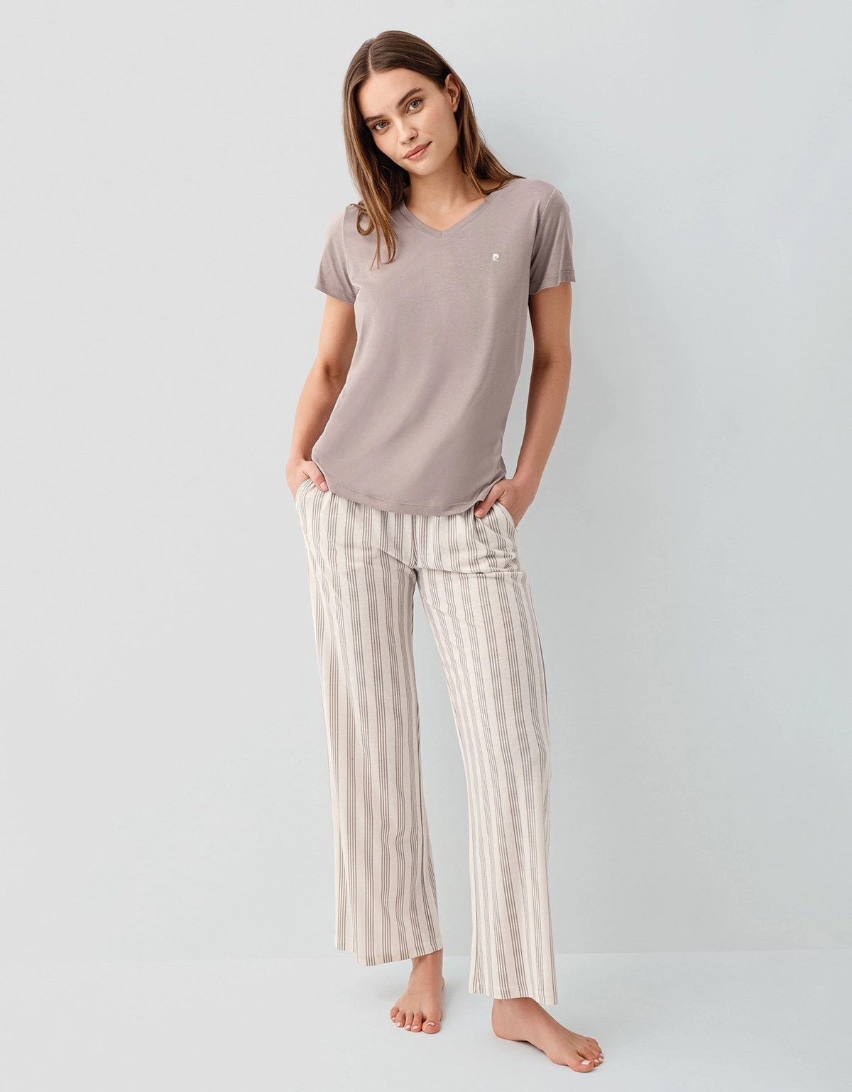 Pierre Cardin 9177 Kadın Kısa Kollu Pijama Takımı