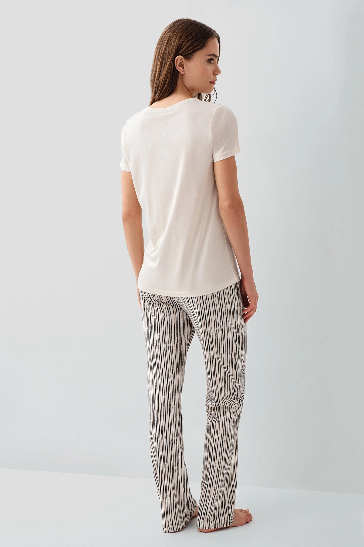 Pierre Cardin 9188 Kadın Kısa Kol Pijama Takımı