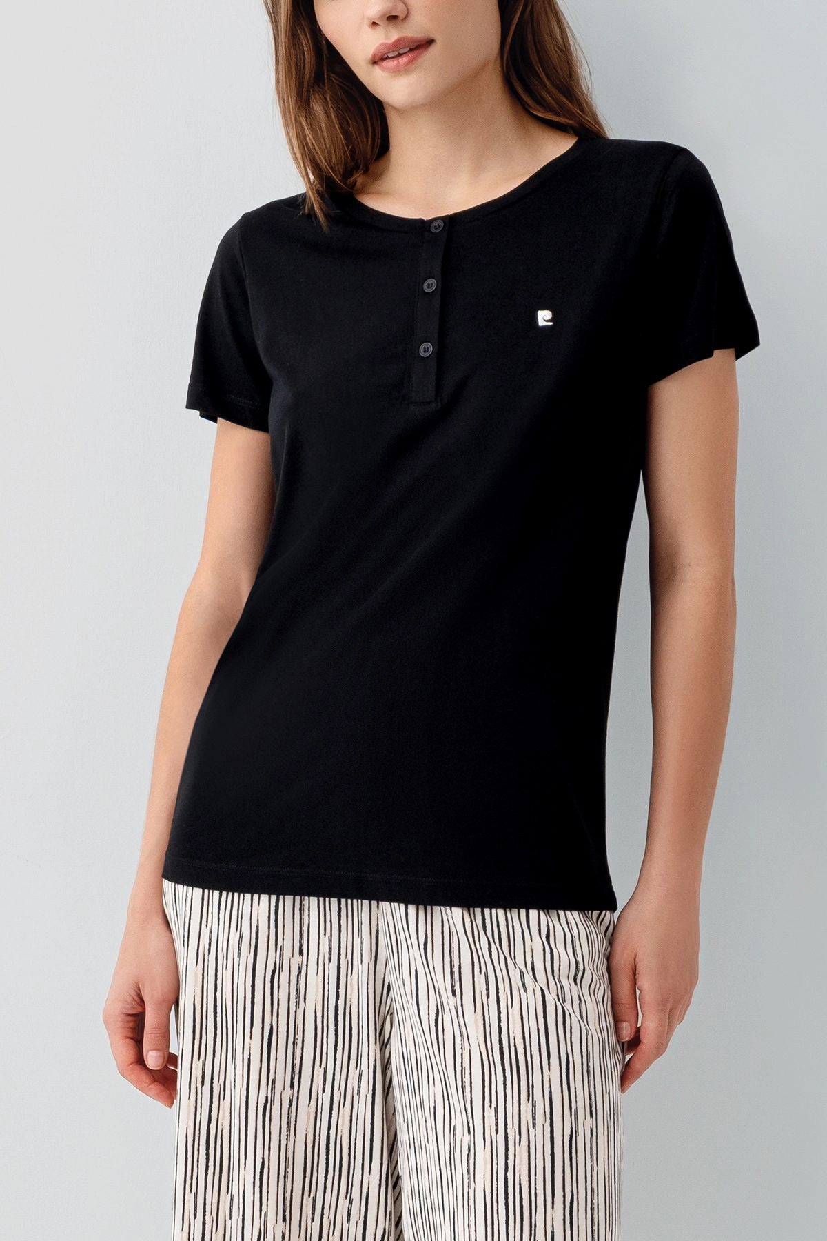Pierre Cardin 9189 Kadın Kapri Pijama Takımı 