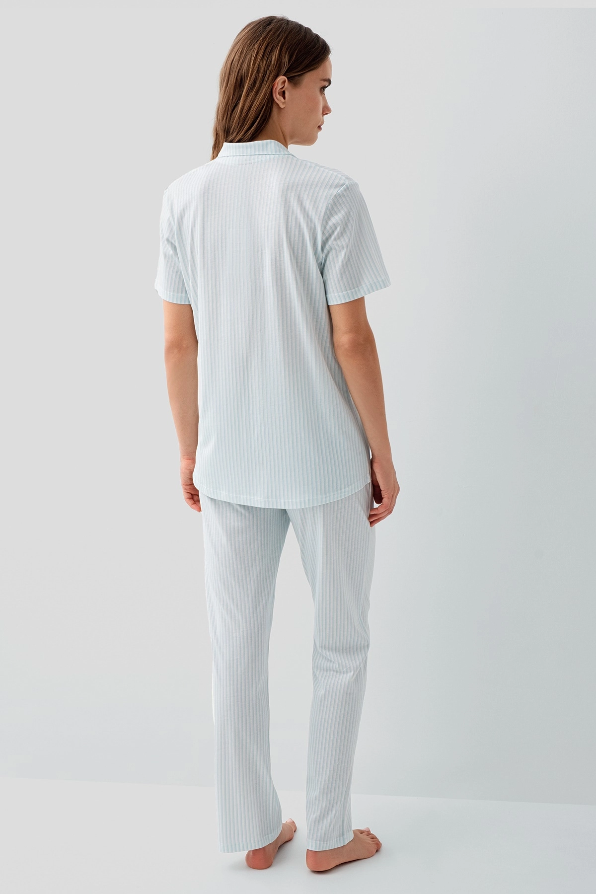 Pierre Cardin 9204  Kadın Kısa Kollu Gömlek Pijama Takımı