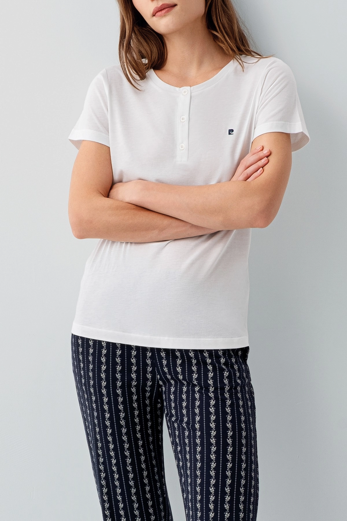 Pierre Cardin 9208 Kadın Kısa Kollu Pijama Takım