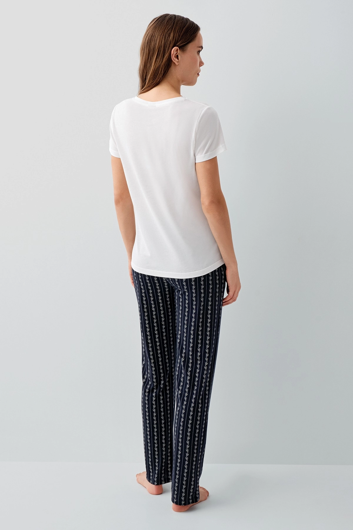 Pierre Cardin 9208 Kadın Kısa Kollu Pijama Takım