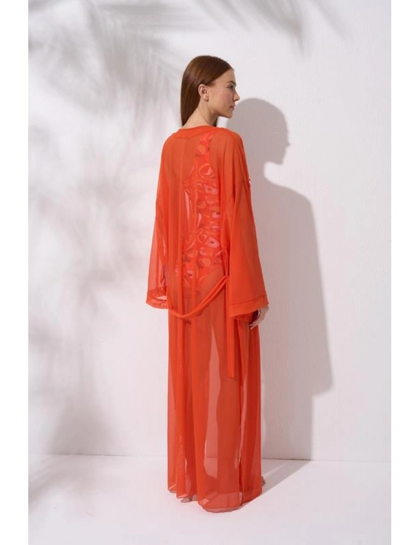 Pierre Cardin 241812 Kaftan Pareo-Orange