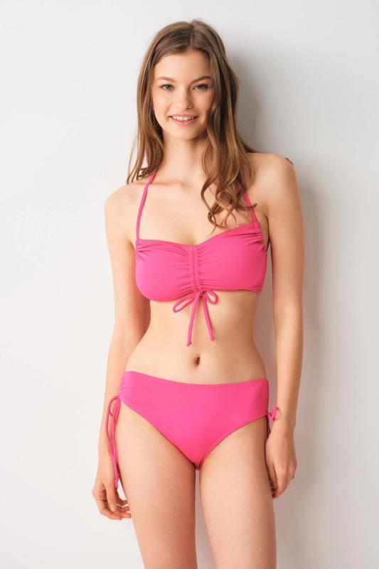 No Gossip Vogue Sürgülü Bikini Altı-Pink