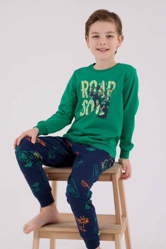 Roly Poly Erkek Çocuk Uzun Kol Pijama Takımı 3672-S