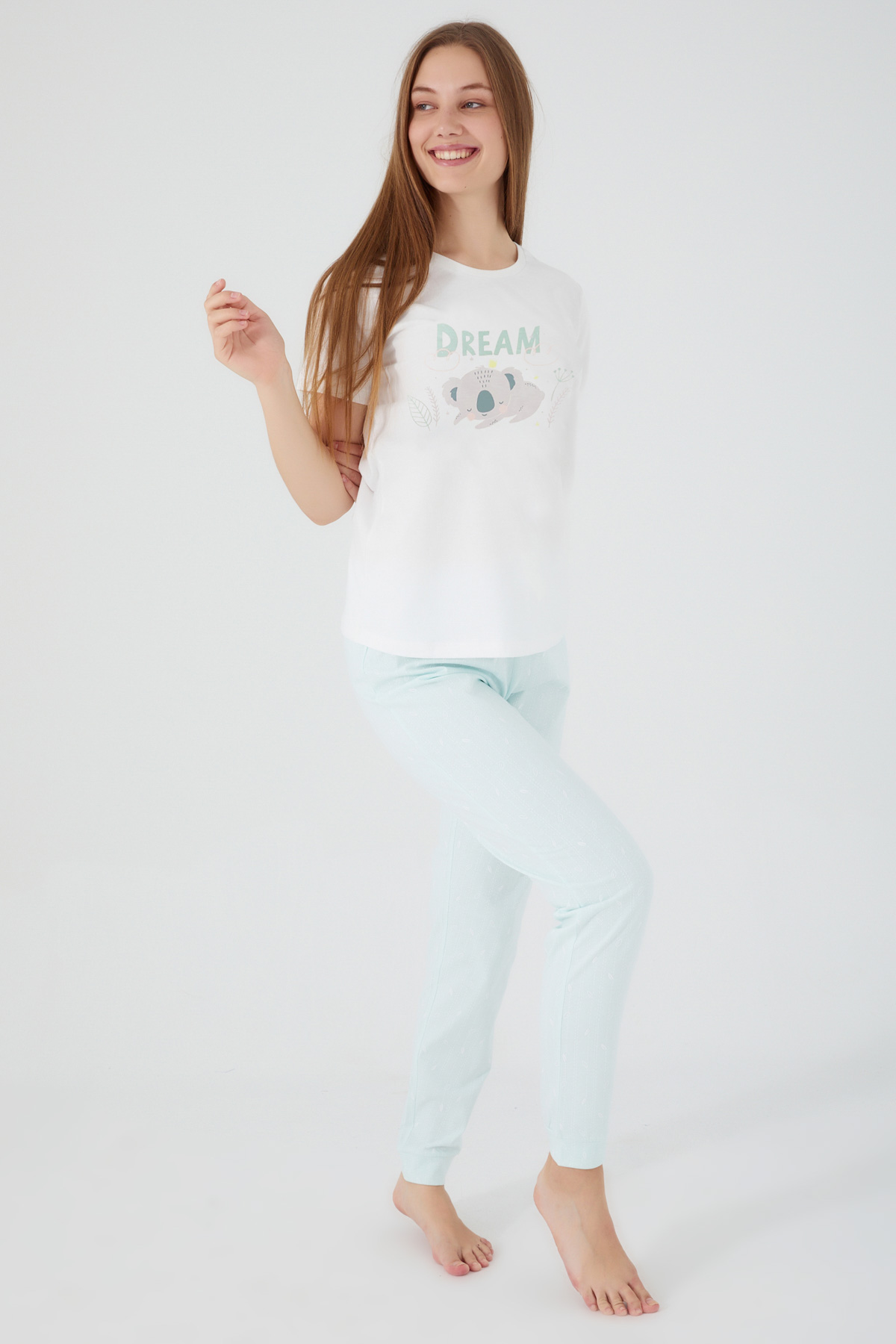 ROLY POLY ANNE KIZ KISA KOL PİJAMA TAKIMI