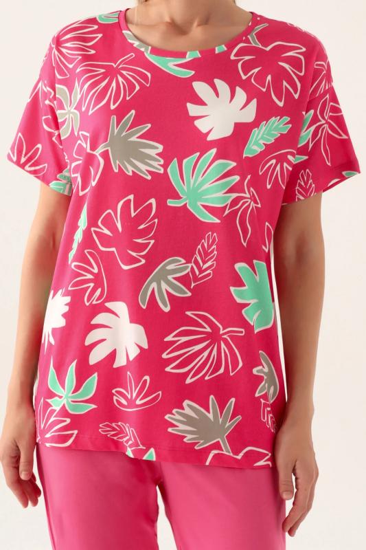 Roly Poly 3386 Pamuklu Anne Kız Kısa Kollu Kadın Pijama Takımı