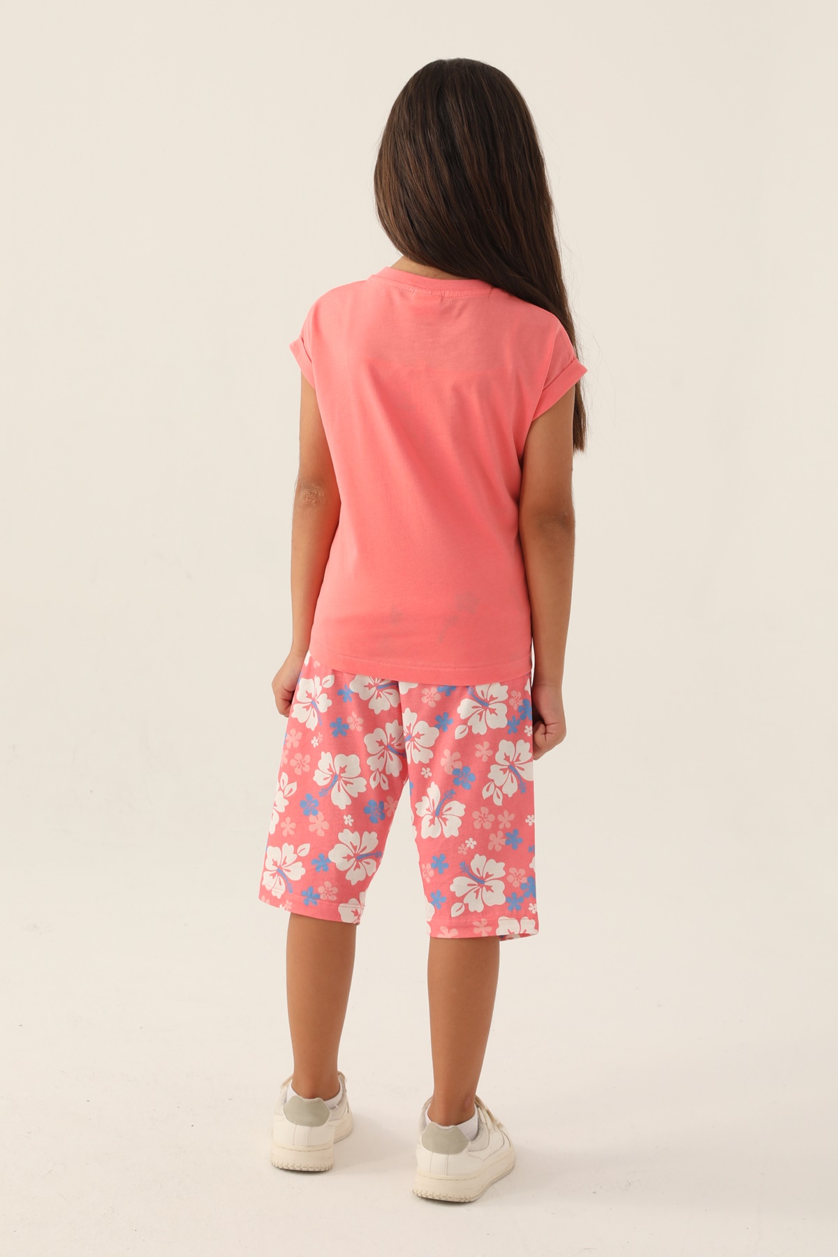 Roly Poly 3408 Pamuklu Kısa Kollu Garson Kız Pijama Takımı