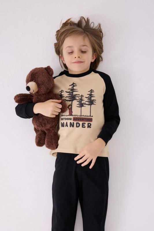 Roly Poly 3450 Uzun Kollu Erkek Çocuk Pijama Takımı