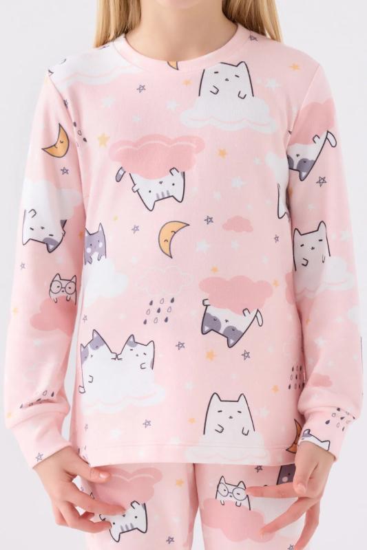 Roly Poly 3460 Uzun Kollu Kız Çocuk Pijama Takımı