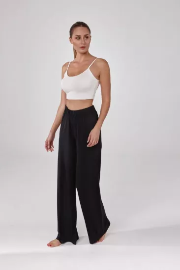 Relactive Kadın Beli Lastikli Bol Paça Pantolon