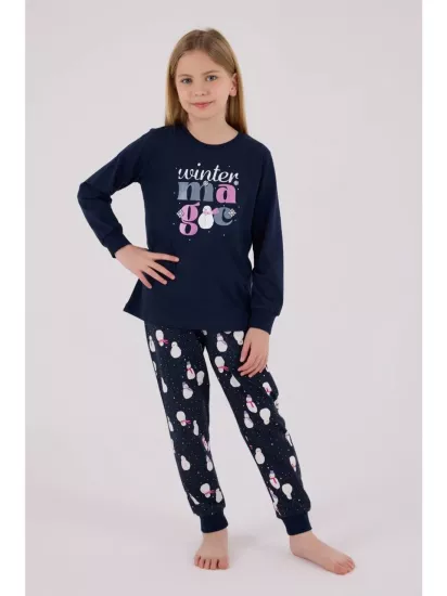 Roly Poly Kız Çocuk Uzun Kol Pijama Takımı