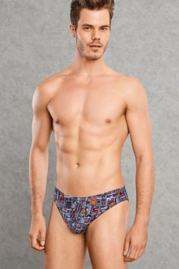 Doreanse 1240 Desenli Erkek Modal Slip