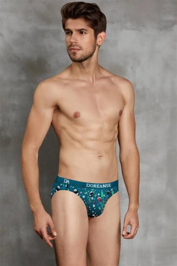 Doreanse 1263 Panda Desenli Modal Erkek Slip