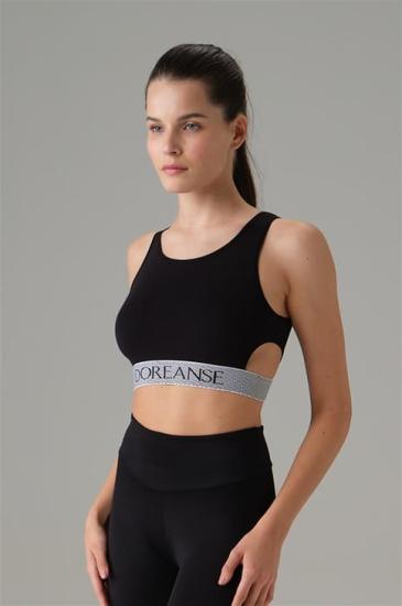 Doreanse 5598 Kadın Pencere Detay Sporcu Crop