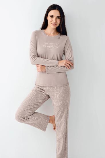 Pierre Cardin Kadın Pijama Takımı PC9096 S VZN Vizon