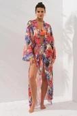 Pierre Cardin Belden Bağlamalı Uzun Kimono  231812-D-Garden