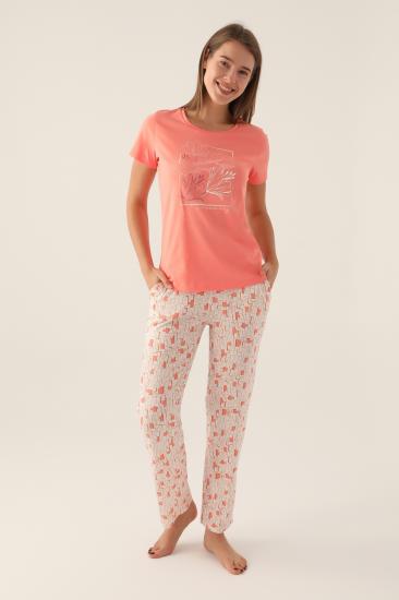 Arnetta 2890 Pamuklu Kısa Kollu Kadın Pijama Takımı