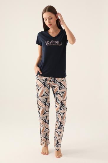 Arnetta 2915 Kısa Kol V Yaka Kadın Pijama Takımı