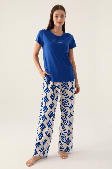 Arnetta 2922 Kısa Kollu Altı Dokuma Kadın Pijama Takımı