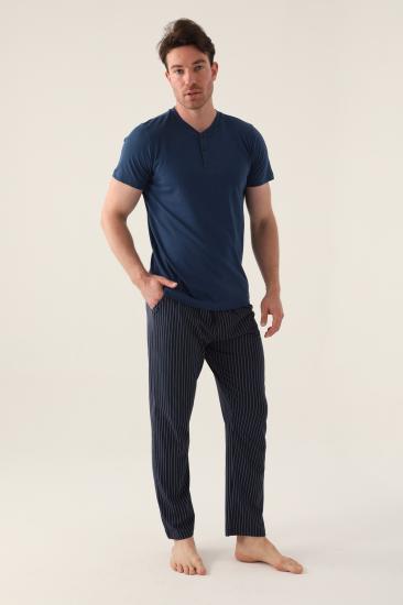 Arnetta 3014 Pamuklu Kısa Kollu Erkek Pijama Takımı