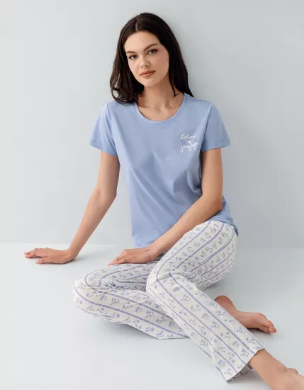 Arnetta 3617 Kadın Kısa Kollu Pijama Takımı
