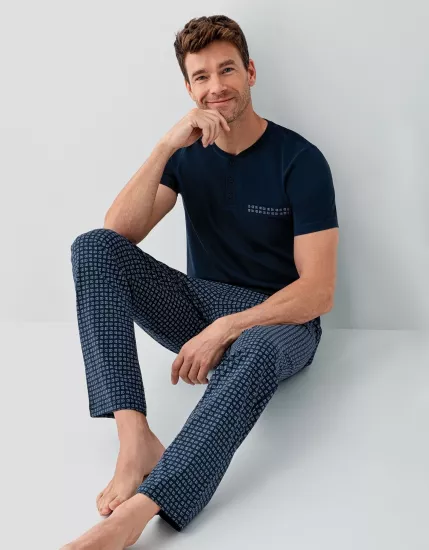 Arnetta 3688 Erkek Kısa Kollu Pijama Takımı