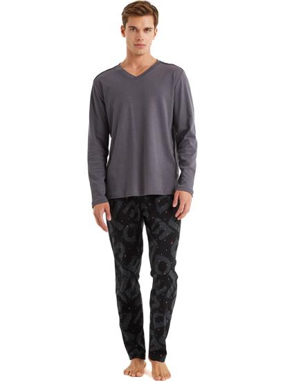 Blackspade Erkek Pijama Takımı 40598 - Antrasit