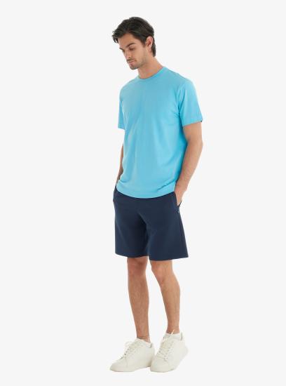 Blackspade Erkek T-Shirt 40727-Mavi̇