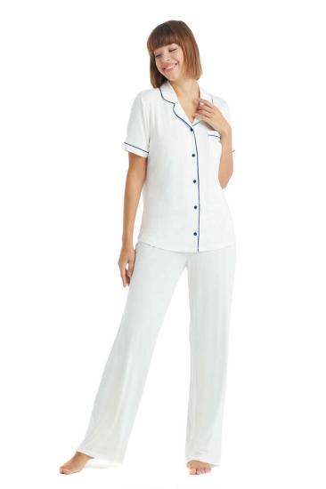 BLACKSPADE KADIN PİJAMA TAKIMI 51013-KREM