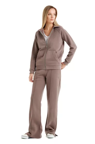 Blackspade Kadın Sweatshirt 60463-Vi̇zon