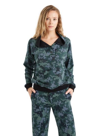Blackspade 60472 Pamuklu Kadın Sweatshirt