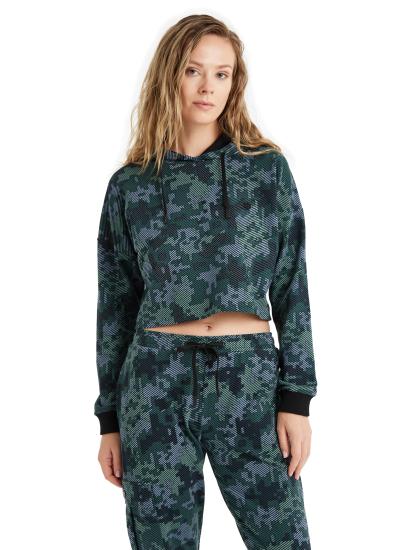 Blackspade 60473 Pamuklu Kapişonlu Kadın Sweatshirt