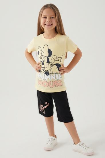 MİNNİ MOUSE KIZ ÇOCUK BERMUDA TAKIM