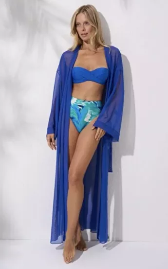 Pierre Cardin 241812 Kaftan Pareo-Sax