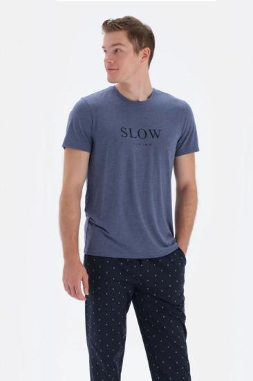 Eros 33020 Pamuklu Kısa Kollu Erkek Pijama Takımı