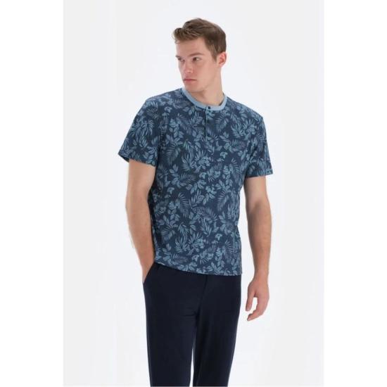 Eros 33050 Pamuklu Erkek Kısa Kollu Pijama Takımı