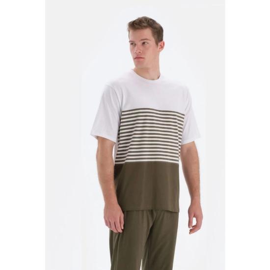 Eros 33090 Pamuklu Kısa Kollu Erkek Pijama Takımı