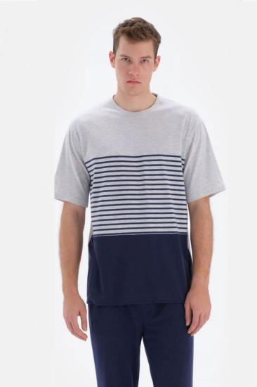 Eros 33100 Pamuklu Kısa Kollu Erkek Pijama Takımı