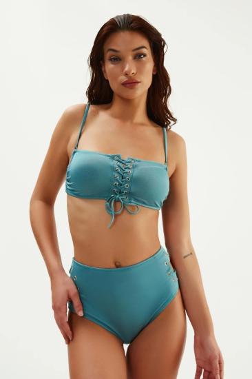 EROS KADIN STRAPLEZ BİKİNİ TAKIMI-Mint